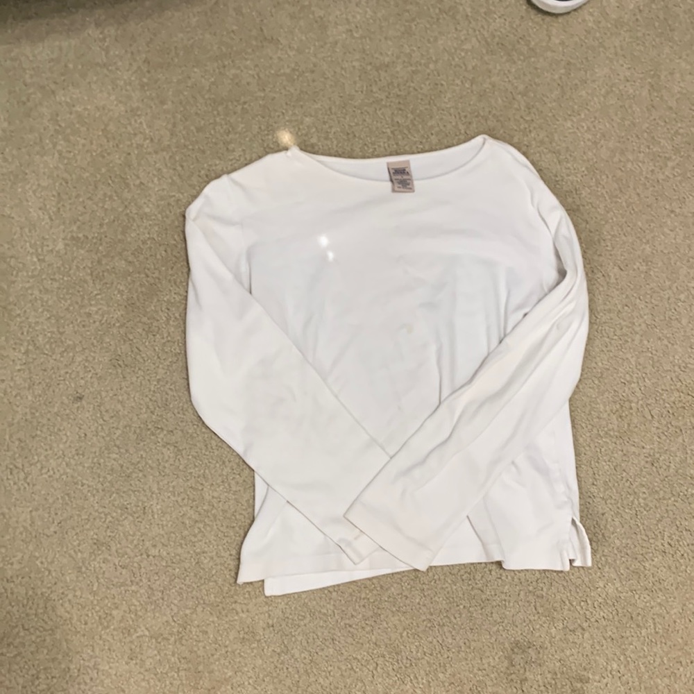 Long sleeve women’s white shirt